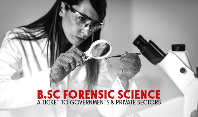 BSC FORENSIC SCIENCE